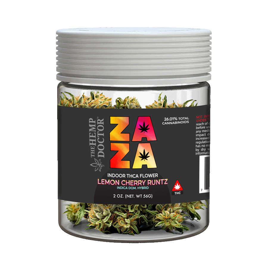 ZAZA | THCA Exotic Flower | Lemon Cherry Runtz