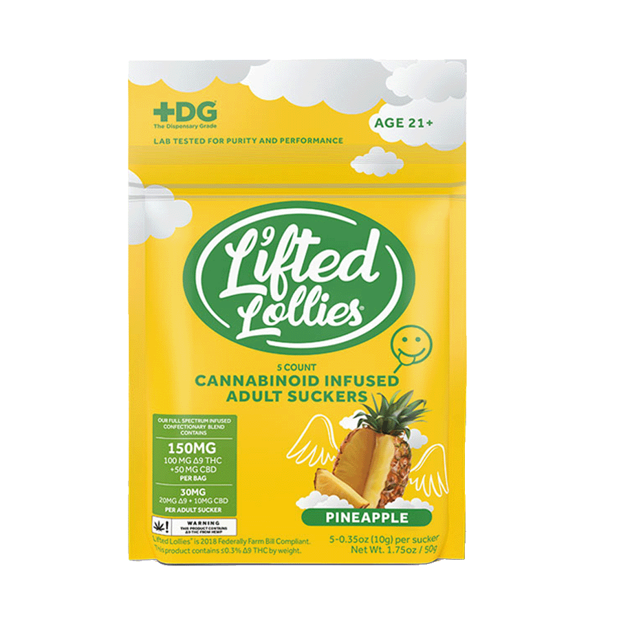 Lifted Lollies | 30mg D9|CBD Lollipops