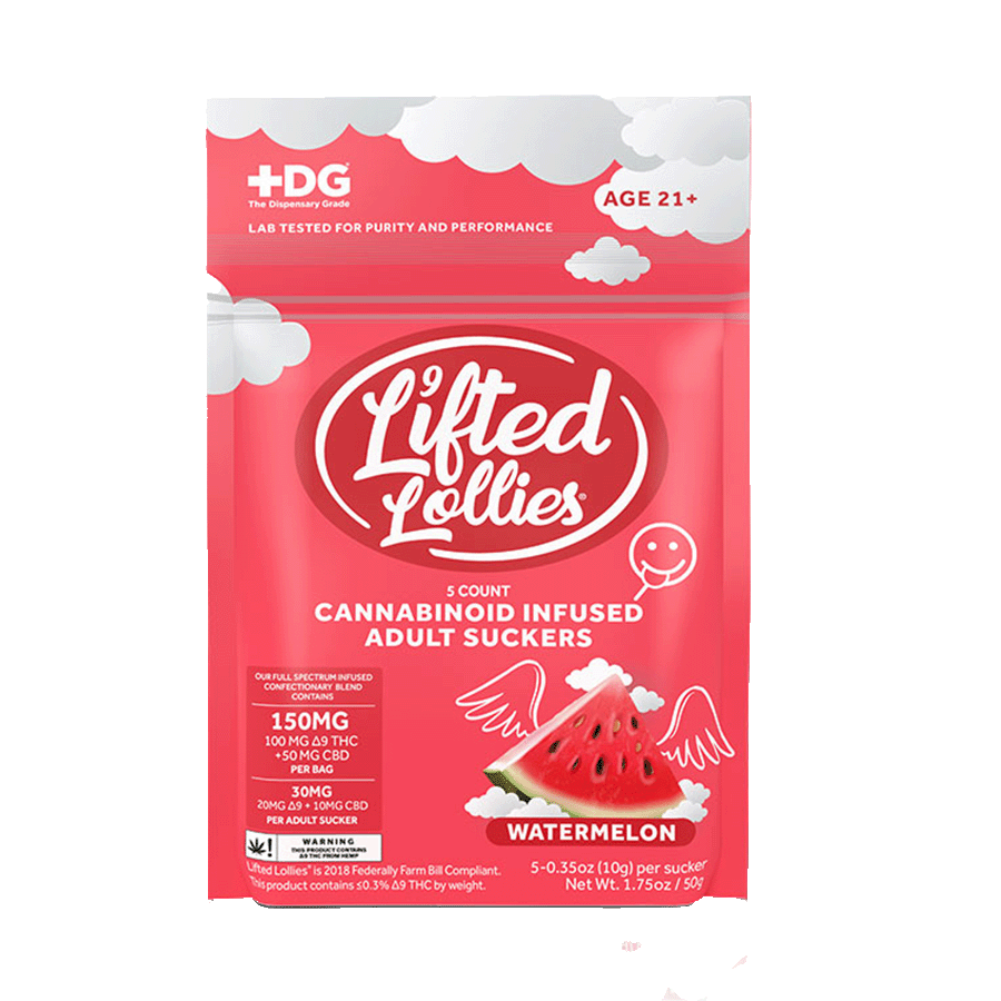 Lifted Lollies | 30mg D9|CBD Lollipops