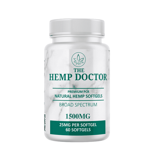 Broad Spectrum CBD Softgels | THC Free