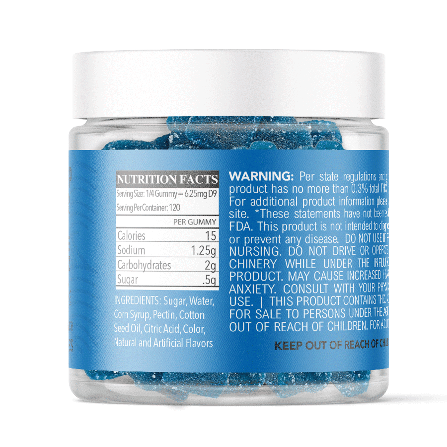 25mg Delta 9 THC Gummies