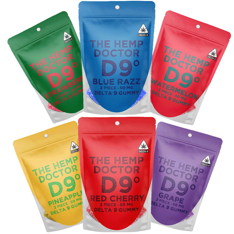 25MG Delta 9 THC Gummy Sampler Bundle