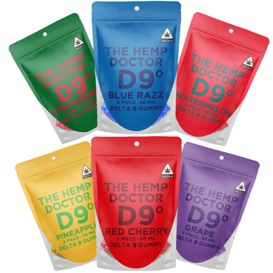 25MG Delta 9 THC Gummy Sampler Bundle