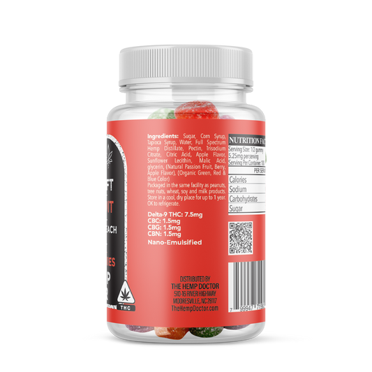 12mg Downshift Nano Blend Gummies Mixed Fruit 20ct