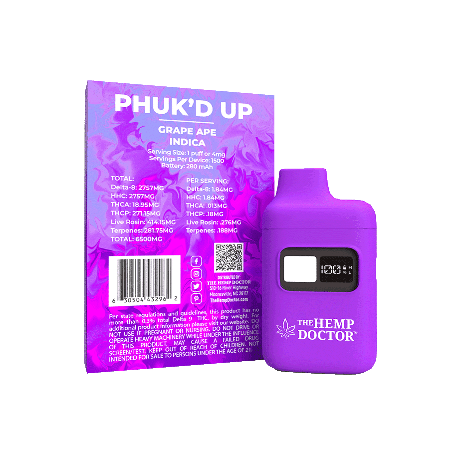 Phuk’d Up | MEGA THCA Disposable Vape (6.5g)