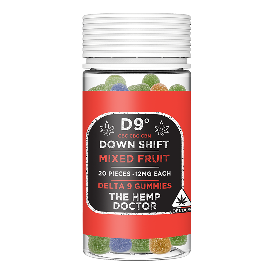 12mg Downshift Nano Blend Gummies Mixed Fruit 20ct