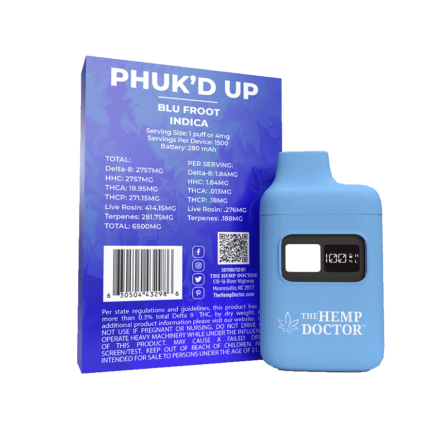 Phuk’d Up | MEGA THCA Disposable Vape (6.5g)
