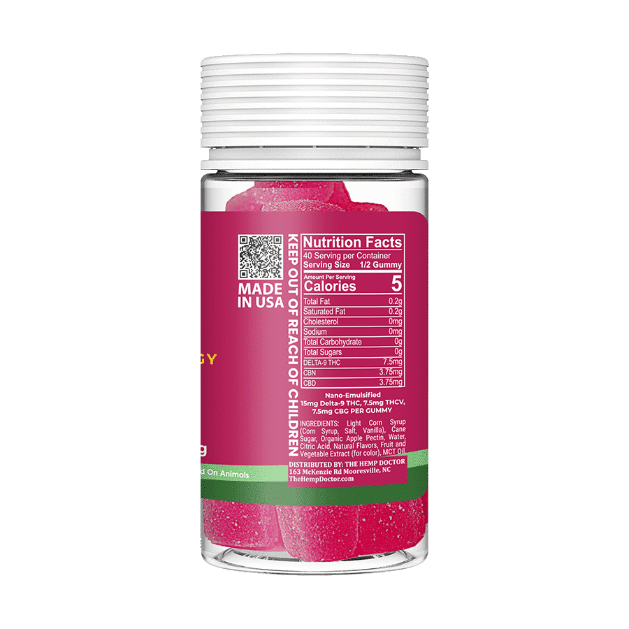 30mg Rapid Release THC Blend Gummies