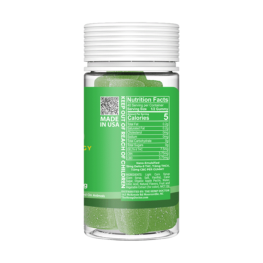 30mg Rapid Release THC Blend Gummies