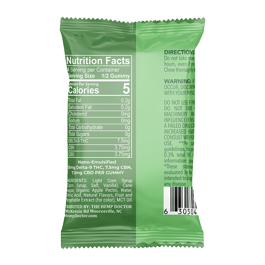 30mg Rapid Release THC Blend Gummies