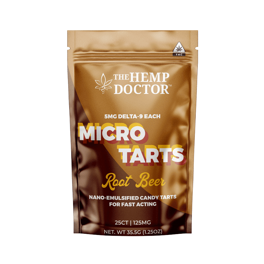 5mg Delta 9 THC Micro Tarts