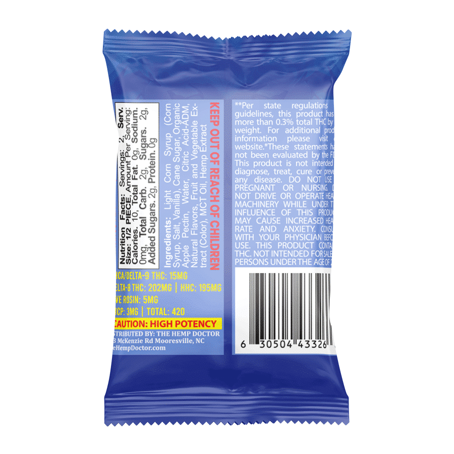 Phuk’d Up 420mg THCA Gummies