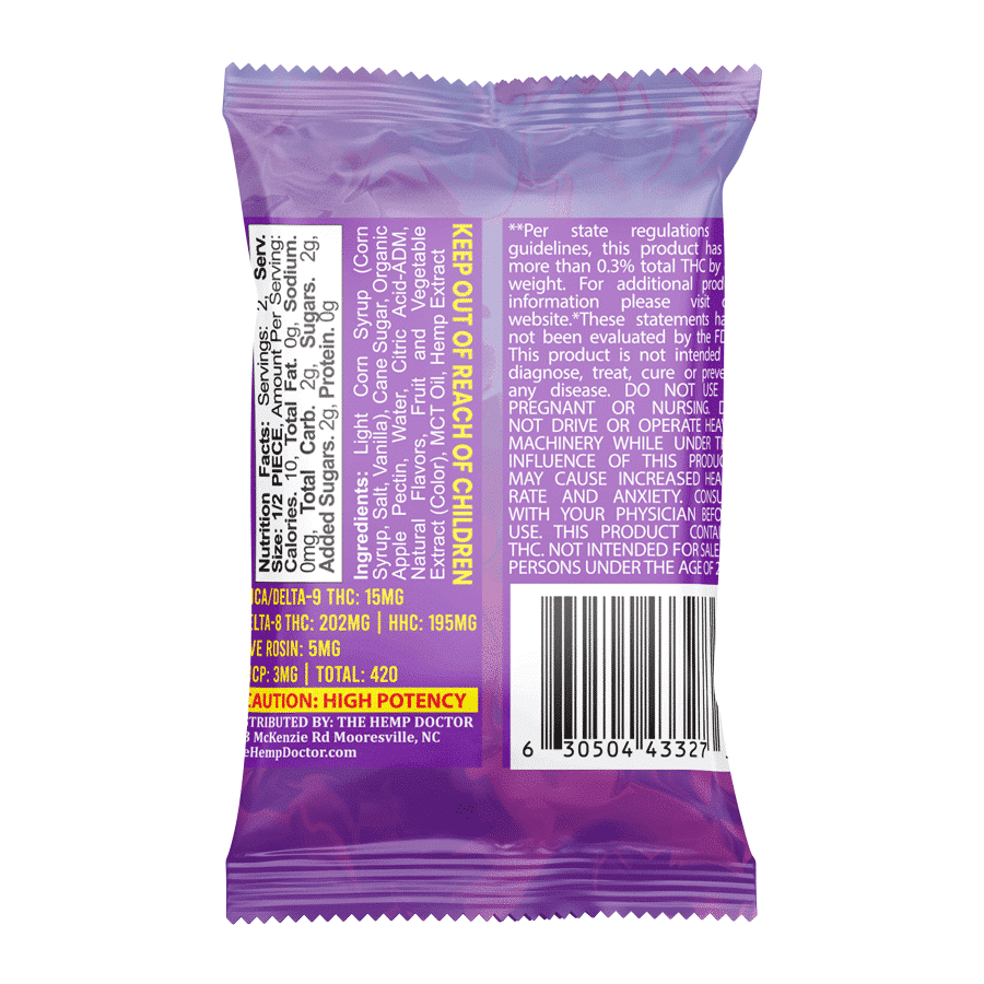 Phuk’d Up 420mg THCA Gummies