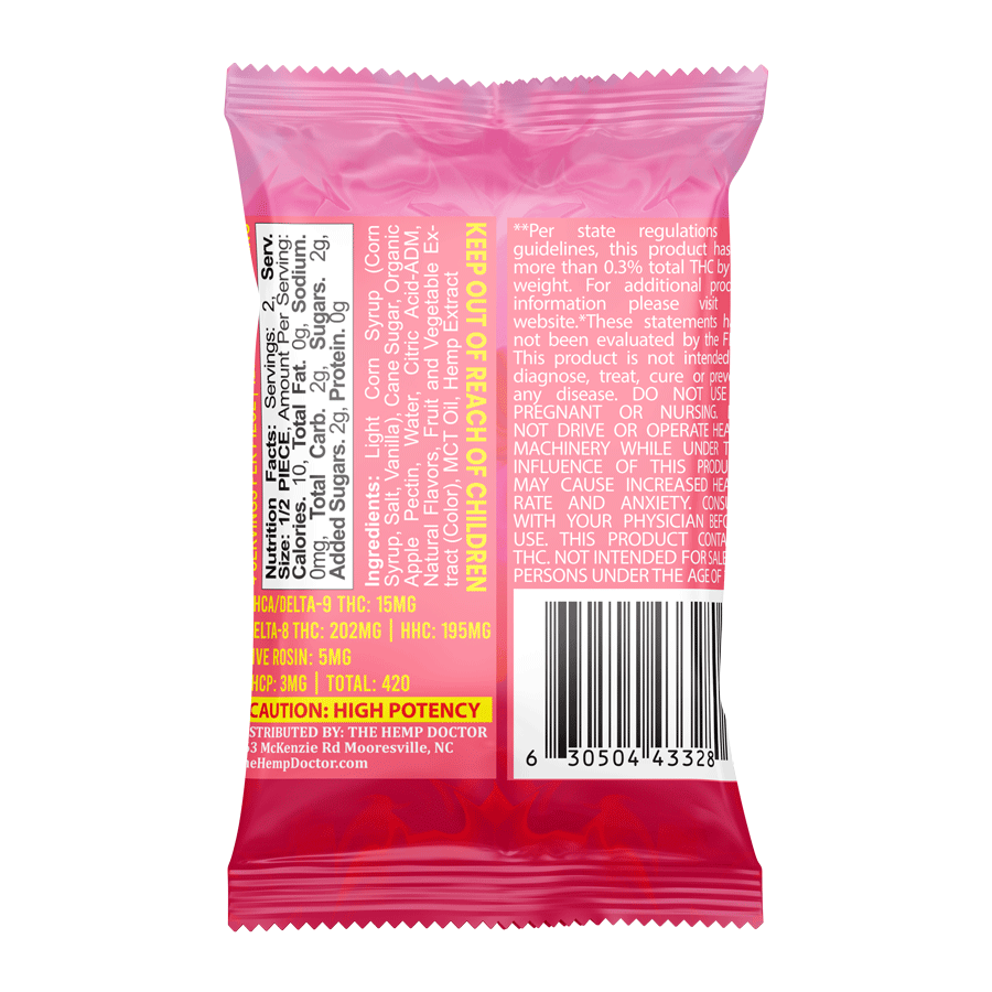 Phuk’d Up 420mg THCA Gummies