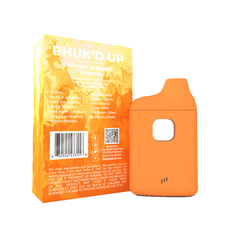 Phuk’d Up | Mini THCA Blend Disposable Vape (3.5g)