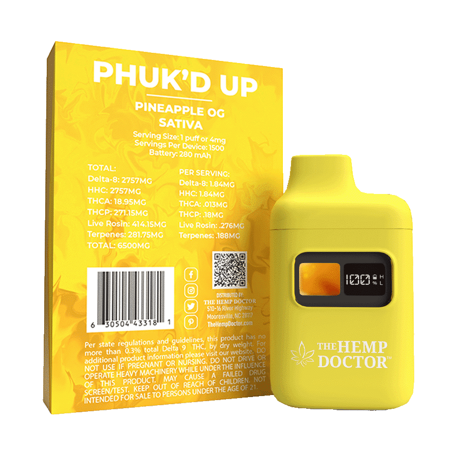 Phuk’d Up | MEGA THCA Disposable Vape (6.5g)