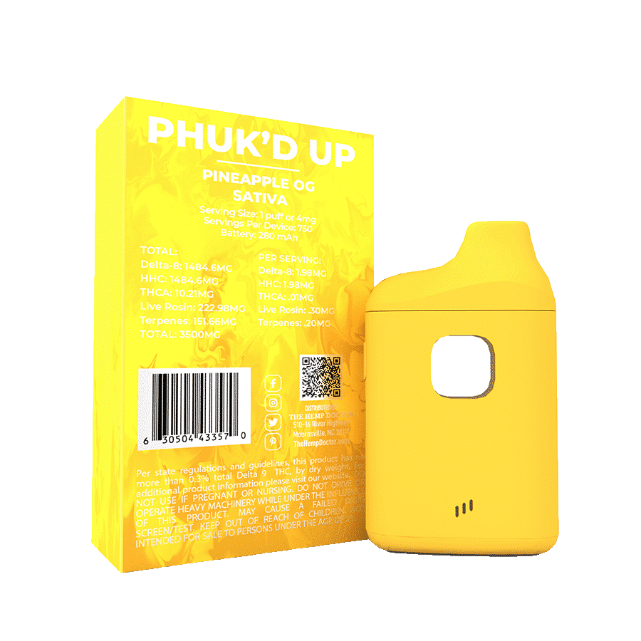 Phuk’d Up | Mini THCA Blend Disposable Vape (3.5g)