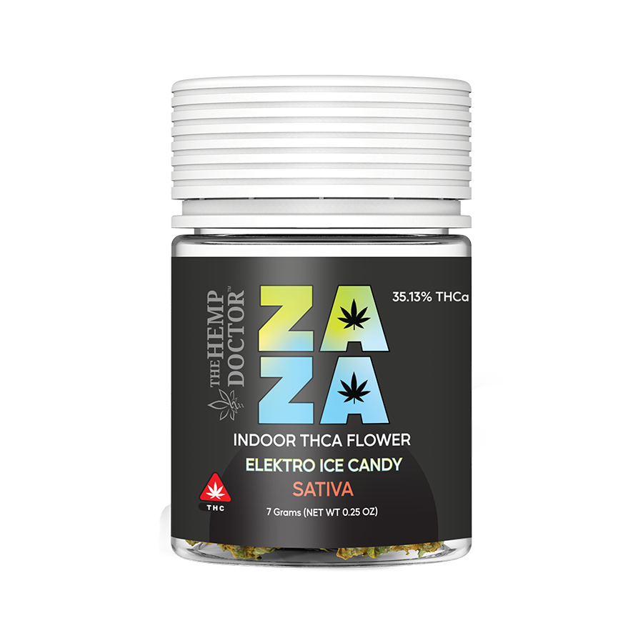 ZAZA | THCA Exotic Flower | Elektro Ice Candy