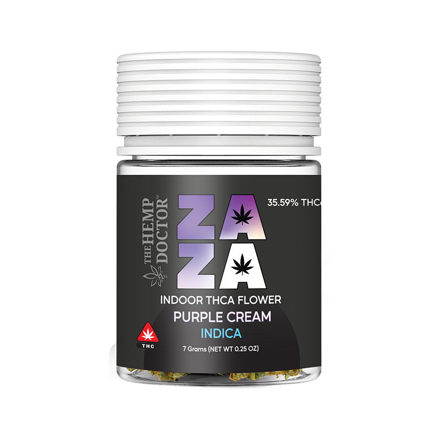 ZAZA | THCA Exotic Flower | Purple Cream