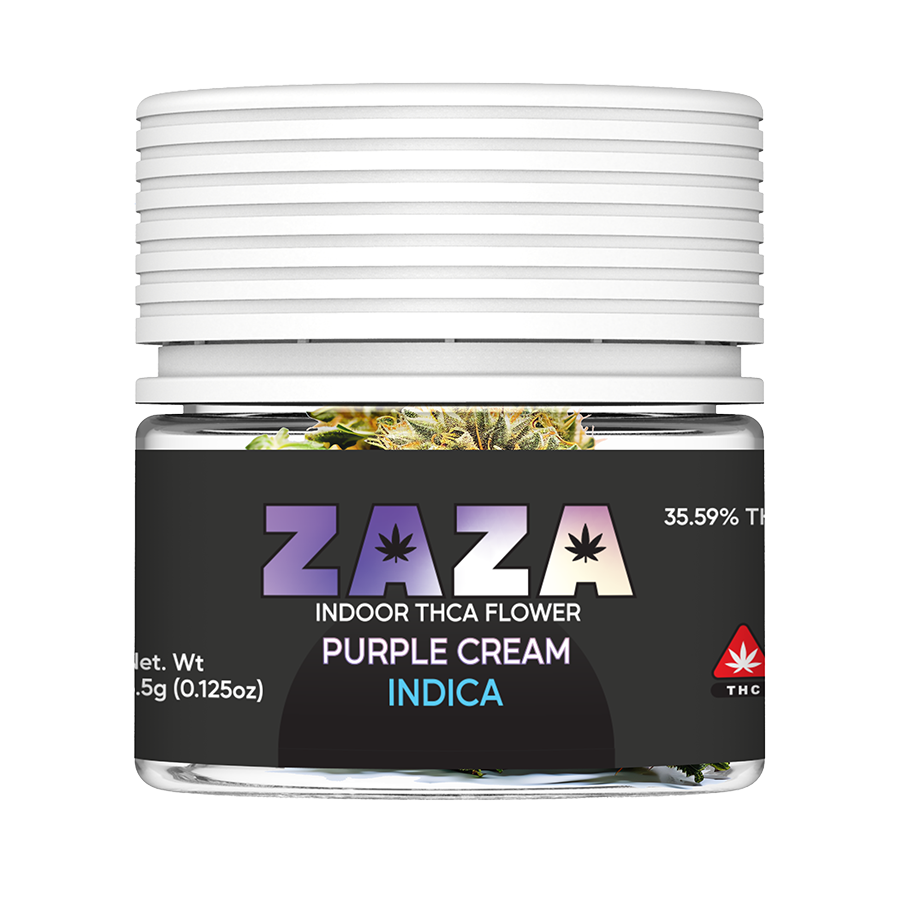ZAZA | THCA Exotic Flower | Purple Cream
