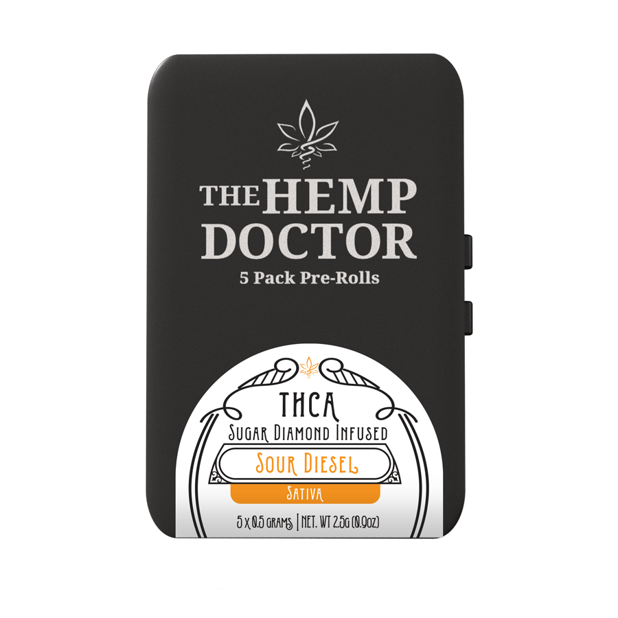 THCA Sugar Diamond Infused 5pk Pre-Rolls