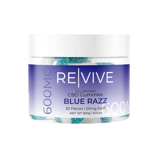 REVIVE | 20mg CBD Blue Razz Ring Gummies
