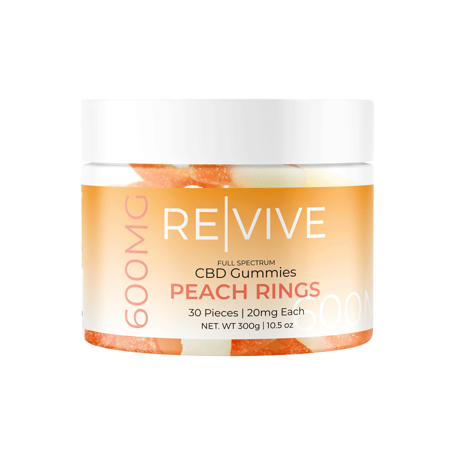 REVIVE | 20mg CBD Peach Ring Gummies