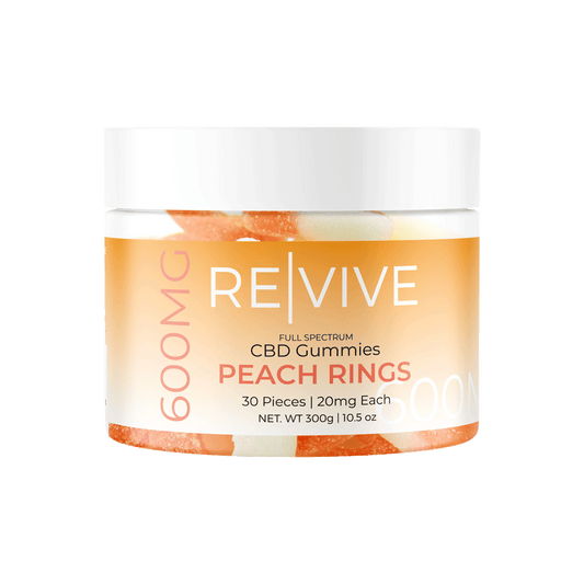 REVIVE | 20mg CBD Peach Ring Gummies