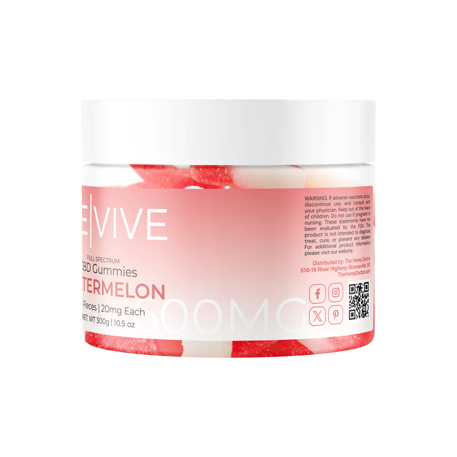 REVIVE | 20mg CBD Watermelon Ring Gummies