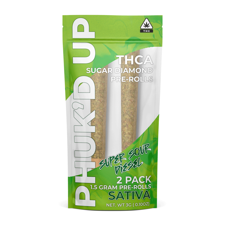 THCA Sugar Diamond Infused PreRolls (2pk)