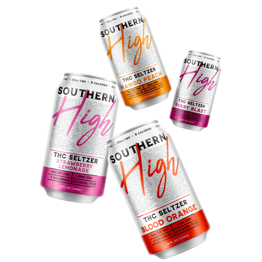 Southern High | 15mg D9|CBG Seltzer