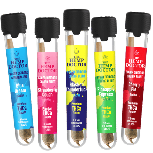 THCA Sugar Diamond Caviar Blunts (3g)