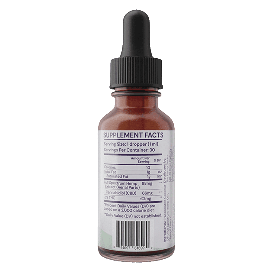 33:1 USDA Organic CBD Tincture
