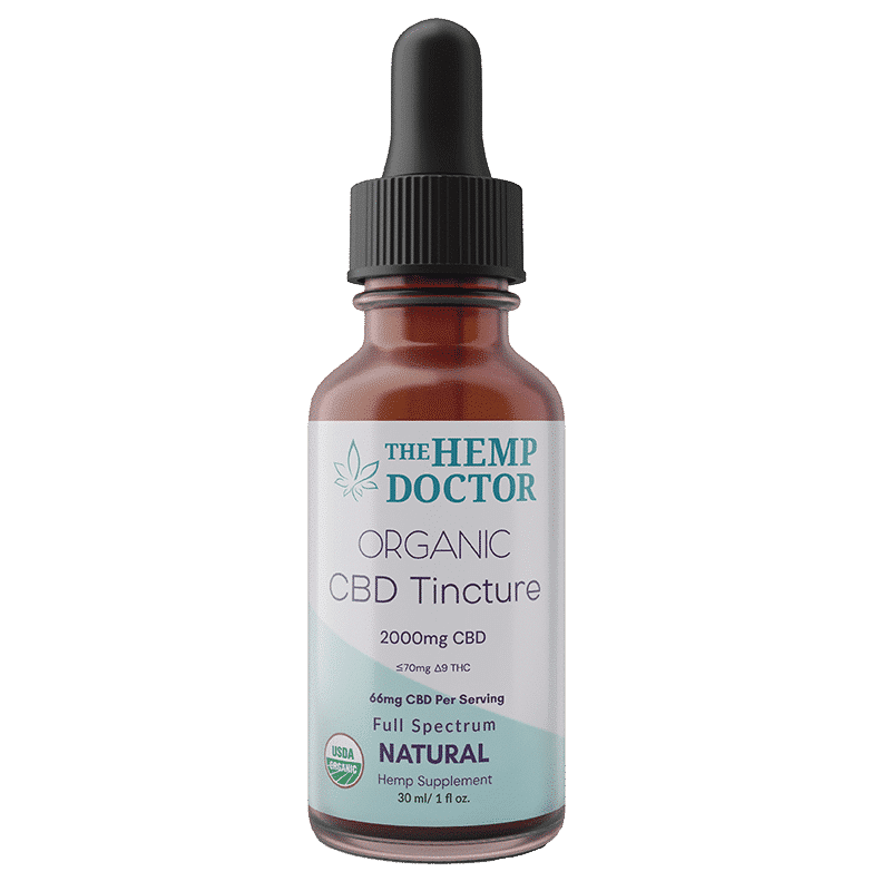 33:1 USDA Organic CBD Tincture