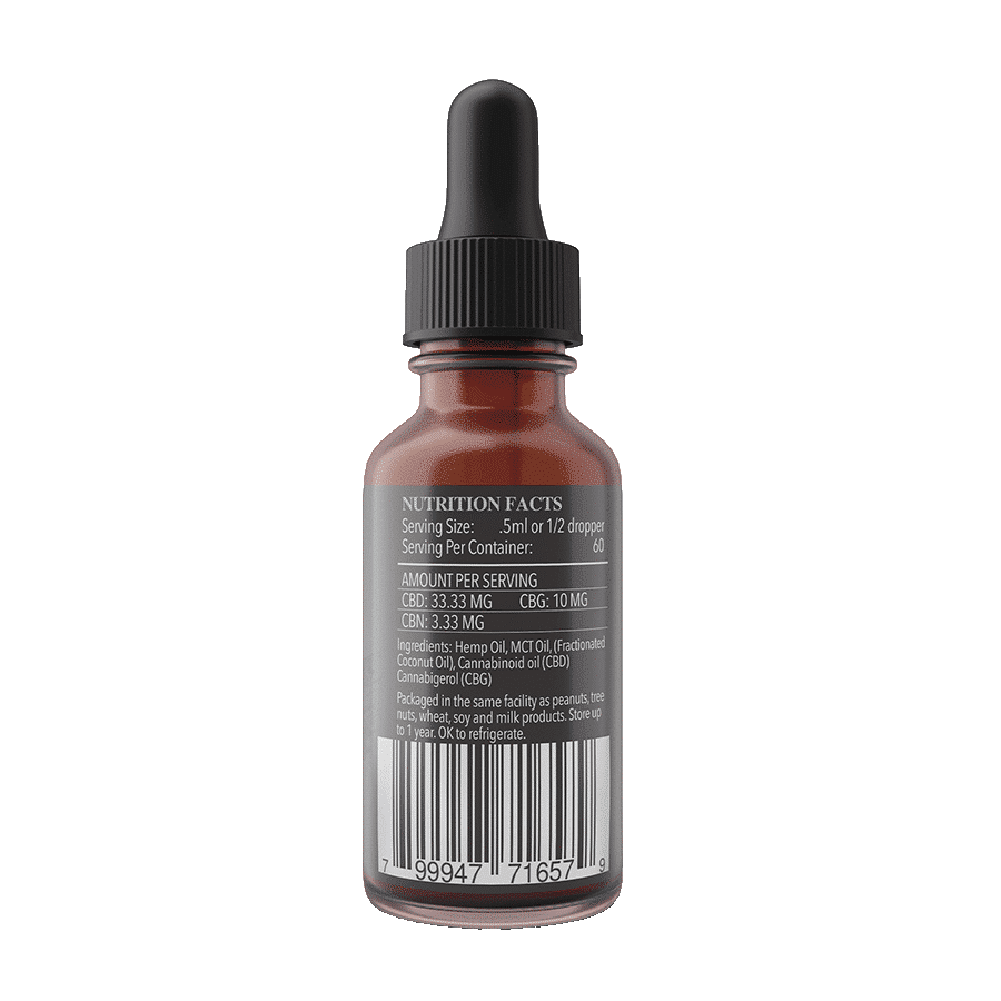 High Octane THC-FREE Tinctures (30ml)