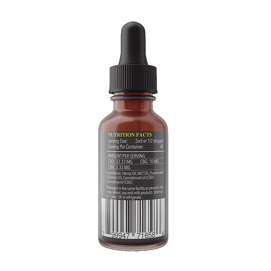 High Octane THC-FREE Tinctures (30ml)
