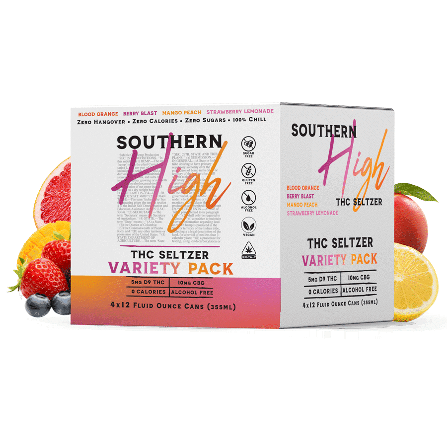 Southern High | 15mg D9|CBG Seltzer