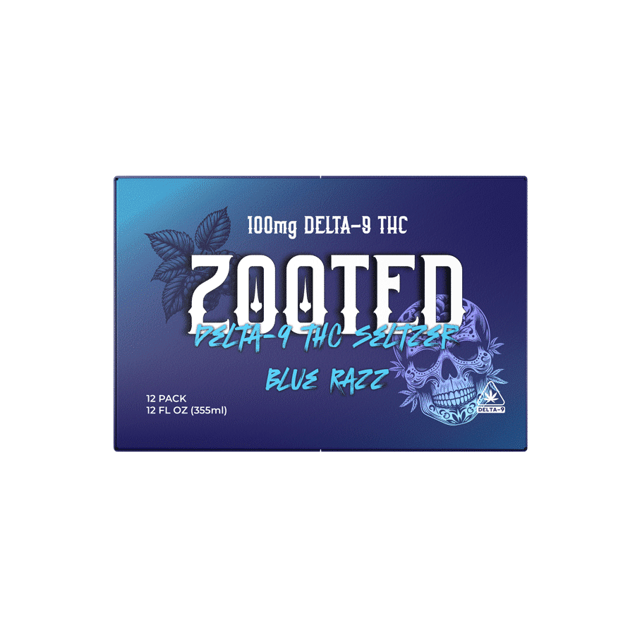 ZOOTED | 100MG DELTA 9 THC SELTZER