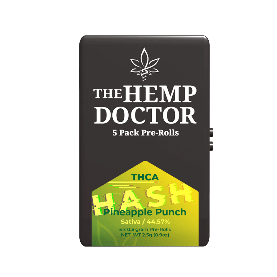 THCA Bubble Hash Infused PreRoll Tins (5pk)