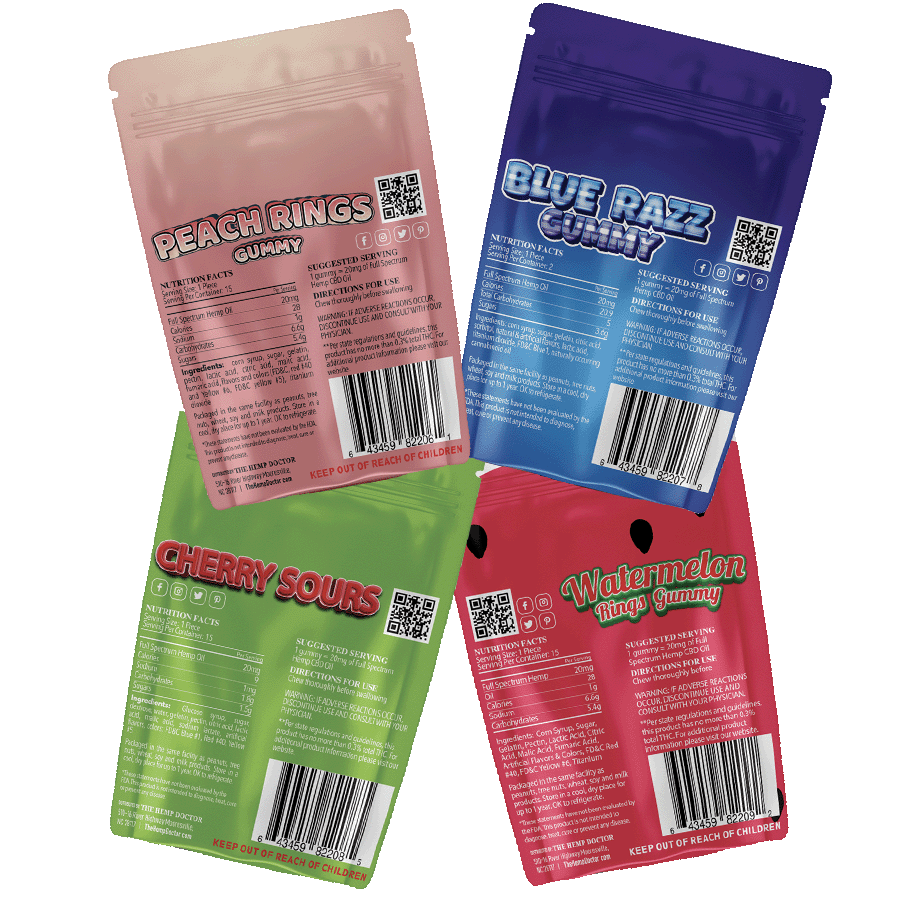 REVIVE | 20mg CBD Gummy Sampler Bundle