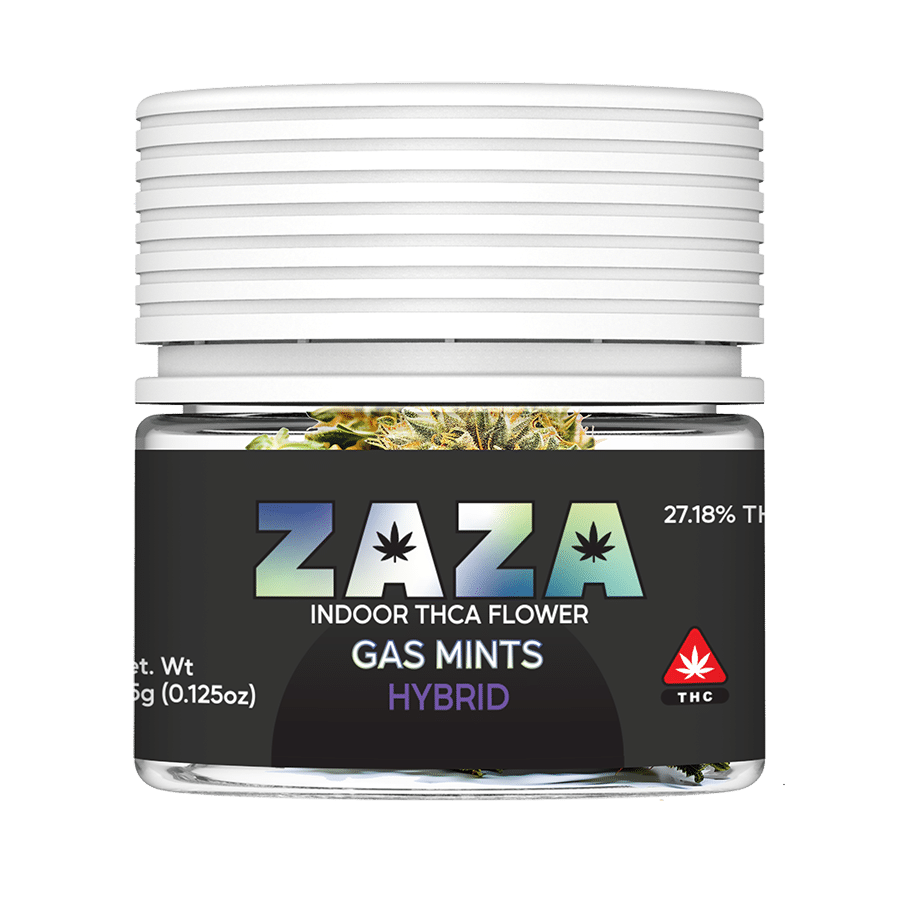 ZAZA | THCA Exotic Flower | Gas Mintz