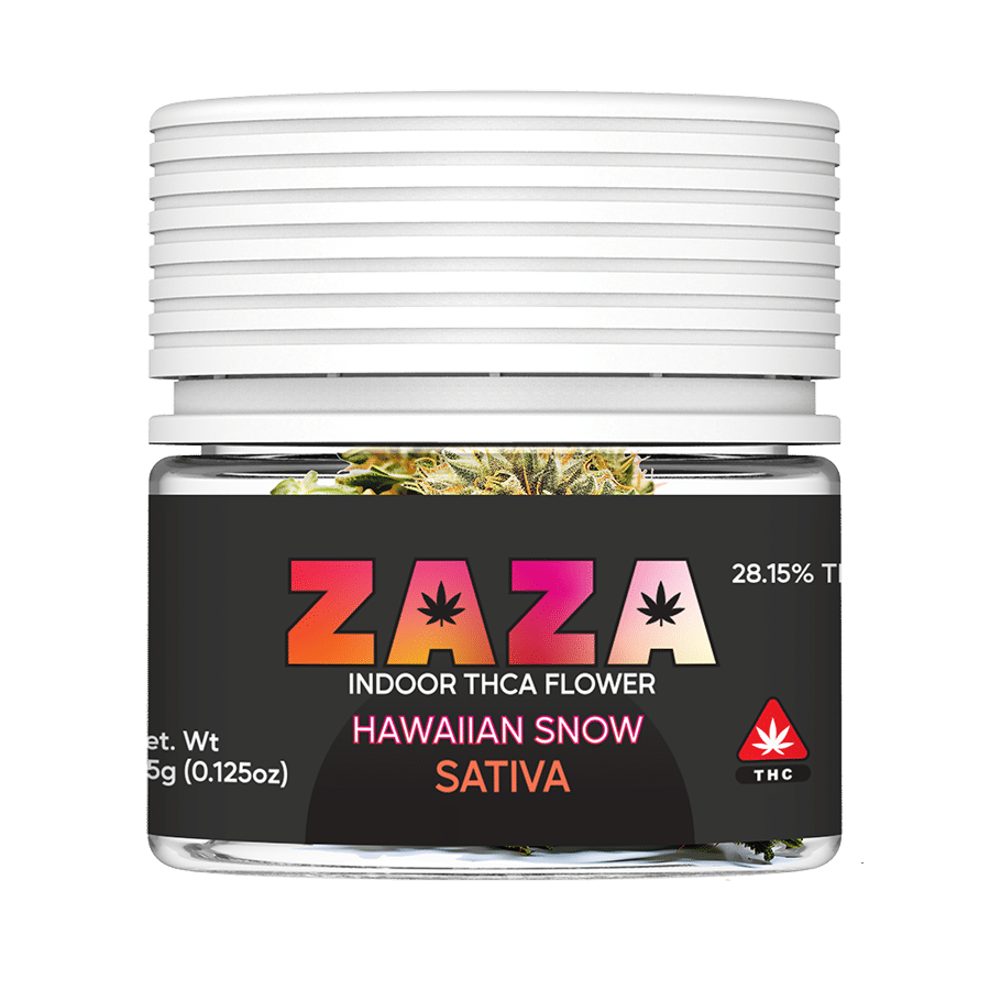 ZAZA | THCA Exotic Flower | Hawaiian Snow Strain