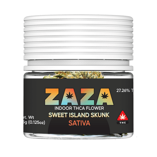 ZAZA | THCA Exotic Flower | Sweet Island Skunk