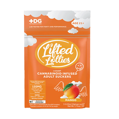 Lifted Lollies | 30mg D9|CBD Lollipops