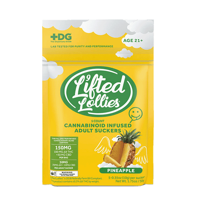 Lifted Lollies | 30mg D9|CBD Lollipops