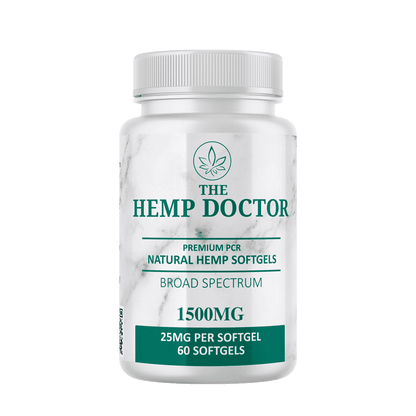 Broad Spectrum CBD Softgels | THC Free