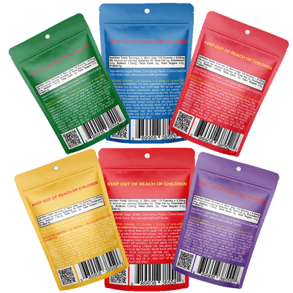 25MG Delta 9 THC Gummy Sampler Bundle