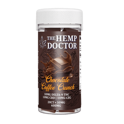 30mg D9|CBD|CBG/CBN Chocolate Bites (20ct)