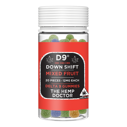 12mg Downshift Nano Blend Gummies Mixed Fruit 20ct