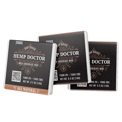 30mg CBD|D9 Milk Chocolate Minis